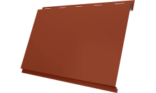 Вертикаль классик Grand Line 0,45 Drap ТР с пленкой RAL 8004 терракота