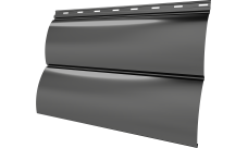 Блок-хаус new Grand Line 0,5 Satin с пленкой RAL 9006бело-алюминиевый