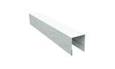 Планка боковая для забора из сайдинга (Квадро брус, Вертикаль) 0,5 Zn (2м)