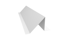 Планка снегозадержания 0,45 Drap с пленкой RAL 9003 сигнальный белый (2м)