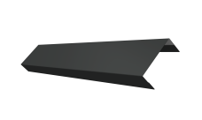 Ламель лицевая 50 забора жалюзи Texas Grand Line 0,5 Satin Matt TX RAL 7016 антрацитово-серый