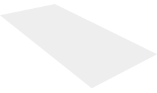 Плоский лист Grand Line 0,45 Drap TX с пленкой RAL 9003 сигнальный белый