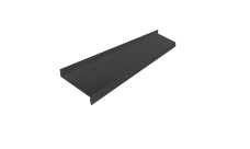 Отлив простой 150 Grand Line 0,5 PurLite Matt RAL 7016 антрацитово-серый (3м)