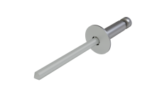 Заклёпка вытяжная Daxmer 4,0х8 (750шт) сталь/сталь RAL 9006