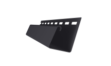 Профиль универсальный J 7/8" Grand Line Декор Премиум Акрил графит (3,0м)