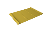 Кликфальц Line Grand Line 0,45 PE с пленкой на замках RAL 1018 цинково-желтый