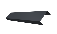 Ламель лицевая 50 забора жалюзи Texas Grand Line 0,5 Atlas X RAL 7024 мокрый асфальт