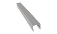 Планка П-образная заборная 24 Grand Line 0,45 Принт Элит Молочное дерево TwinColor (2,5м)