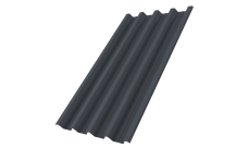 Профнастил Н60R v01 0,5 Velur X RAL 7024 мокрый асфальт