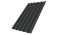 Профнастил НС35R Grand Line 0,45 Drap ST RAL 7016 антрацитово-серый