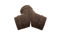 Тройник Y конька полукруглого для композитной черепицы Grand Line брауни