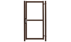 Калитка Colority Zinc Lock 1,8х1 RAL 8017