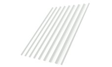 Профнастил С20R 0,4 PE RAL 9003 сигнальный белый