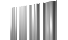 Штакетник М-образный B с прямым резом 0,45 PE lite RAL 9003 сигнальный белый
