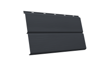 ЭкоБрус new 3D Grand Line 0,45 Drap TX с пленкой RAL 7024 мокрый асфальт