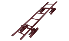 Лестница кровельная для фальца RAL 3005 (1,92м)