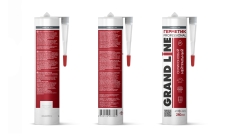 Герметик Grand Line Professional кровельный силиконовый нейтральный 280мл RAL 7024 графит