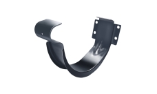 Крюк короткий Grand Line ПУ 125мм RAL 7024 мокрый асфальт