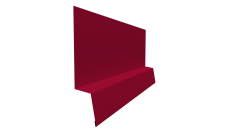 Планка начальная фальц Grand Line 0,45 PE с пленкой RAL 3003 рубиново-красный (3м)