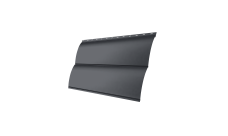 Блок-хаус new Grand Line 0,45 Drap TR с пленкой RAL 7024 мокрый асфальт