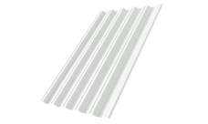 Профнастил НС35R Grand Line 0,45 PE-Double RAL 9003 сигнальный белый