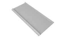 Кликфальц Мини Grand Line 0,45 Drap ТХ с пленкой на замках RAL 9003 сигнальный белый