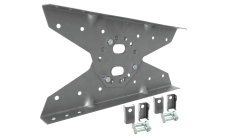 Кронштейн мостика переходного на фальц Grand Line RAL 9006