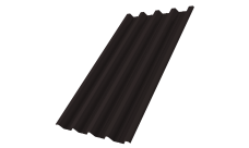 Профнастил Н60R v01 Grand Line 0,5 Drap RAL 9005 черный