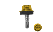 Саморез по металлу Daxmer 5,5х19 (250шт) сверло №3 RAL 1018