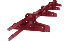 Снегозадержатель Стандарт Т4 d 25 RAL 3005 (3м)