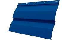 Корабельная доска 0,265 Grand Line 0,45 PE lite с пленкой RAL 5005 сигнальный синий