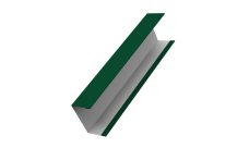 Крышка жалюзи Milan, Tokyo (для калиток, ворот) 0,5 Satin Matt TX RAL 6005 зеленый мох (2м)