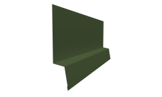 Планка начальная фальц 0,5 Satin Matt TX RAL 6020 хромовая зелень (2м)