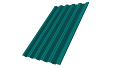Профнастил НС35R 0,45 PE RAL 5021 водная синь