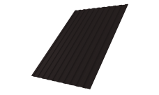 Профнастил С8A v01 0,45 PE RAL 9005 черный