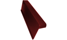 Боковая облегченная черепица левая Braas вишня