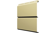 ЭкоБрус Grand Line 0,45 ПЭ с пленкой RAL 1014 слоновая кость