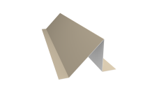 Планка снегозадержания Grand Line 0,45 Drap TX RAL 1015 светлая слоновая кость (2м)