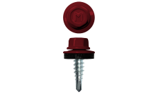 Саморез по металлу Daxmer 4,8х19 (400шт) сверло №2 RAL 3003