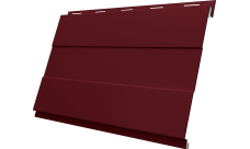 Вертикаль проф Grand Line 0,45 Drap ТР с пленкой RAL 3005 красное вино