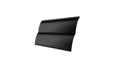 Блок-хаус new Grand Line 0,5 PurPro Matt 275 с пленкой RAL 9005 черный