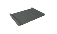 Кликфальц Line Grand Line 0,45 PE с пленкой на замках RAL 7005 мышино-серый