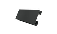Планка H-образная Экобрус 0,5 Satin Matt TX RAL 7016 антрацитово-серый (3м)