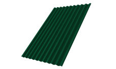 Профнастил С21R 0,45 Drap RAL 6005 зеленый мох