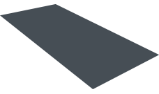 Плоский лист Grand Line 0,5 Drap RAL 7024 мокрый асфальт