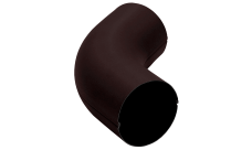 Колено 60 град GL PU Matt 90 мм RAL 9005 черный