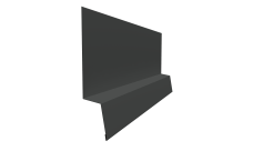 Планка начальная фальц 0,5 PurLite Matt RAL 7016 антрацитово-серый (2м)