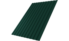 Профнастил С8A в01 Grand Line 0,45 ПЭ двухсторонний RAL 6005 зеленый мох