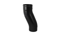 S-обвод 90мм RAL 9005