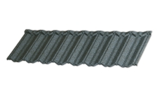 Лист композитной черепицы Gerard Classic dark silver